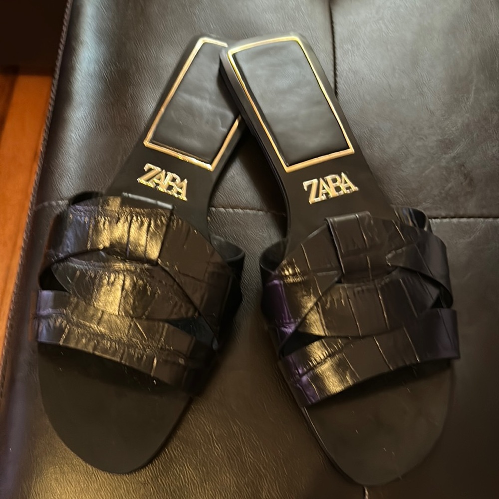 Size 9 Zara slides $30